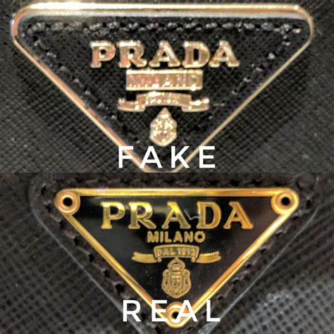 real prada saffiano vs fake|real prada font.